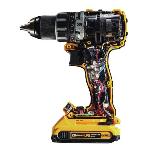 DEWALT 20V MAX XR Lithium-Ion Brushless Compact 1/2 in. Cordless Drill Driver Kit (2 Ah) - DCD791D2 - Image 4