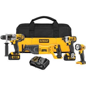 DEWALT 20V MAX Cordless Lithium-Ion 4-Tool Combo Kit - DCK490L2
