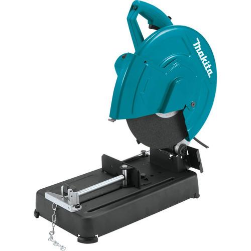 Makita 14 in. Cut-Off Saw with 4-1/2 in. Paddle Switch Angle Grinder - LW1401X2 - Image 2