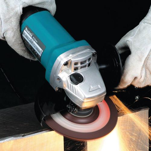 Makita 14 in. Cut-Off Saw with 4-1/2 in. Paddle Switch Angle Grinder - LW1401X2 - Image 8