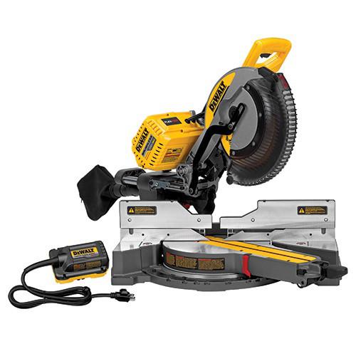 Factory Reconditioned DEWALT MAX FlexVolt Cordless Lithium-Ion 12 in. Sliding Compound Miter Saw with Adapter Only (Tool Only) - DHS790ABR
