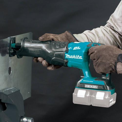Makita LXT 18V X2 Cordless Lithium-Ion Brushless Reciprocating Saw (Tool Only) - XRJ06Z - Image 10