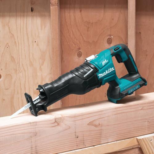 Makita LXT 18V X2 Cordless Lithium-Ion Brushless Reciprocating Saw (Tool Only) - XRJ06Z - Image 9
