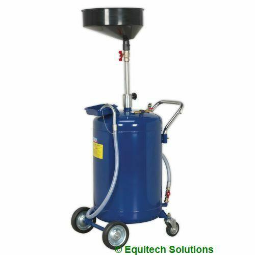 Sealey Mobile Workshop Waste Oil Drainer Air Discharge 110 Litre - AK458DX