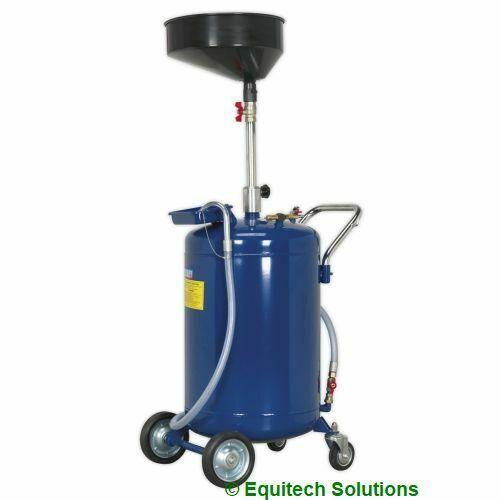 Sealey Mobile Workshop Waste Oil Drainer Air Discharge 110 Litre - AK458DX - Image 2