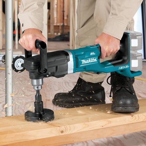 Makita 18V X2 LXT Lithium-Ion Brushless 1/2 in. Cordless Right Angle Drill (Tool Only) - XAD03Z - Image 12