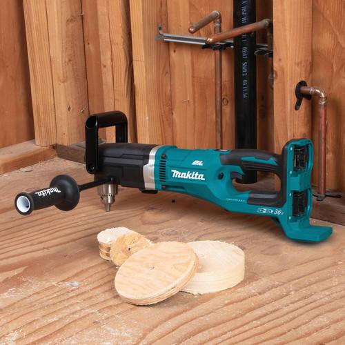 Makita 18V X2 LXT Lithium-Ion Brushless 1/2 in. Cordless Right Angle Drill (Tool Only) - XAD03Z - Image 14