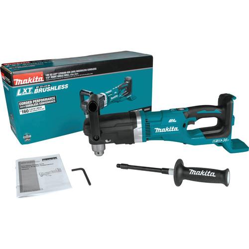 Makita 18V X2 LXT Lithium-Ion Brushless 1/2 in. Cordless Right Angle Drill (Tool Only) - XAD03Z - Image 8
