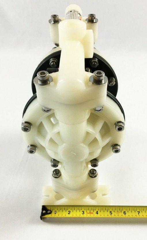 Double Teflon Diaphragm Air Pump Industrial Chemical Polypropylene 1/2" or 3/4" - Image 3