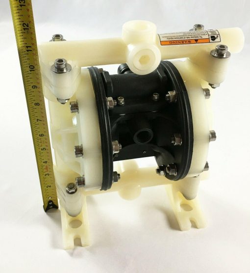 Double Teflon Diaphragm Air Pump Industrial Chemical Polypropylene 1/2" or 3/4" - Image 7