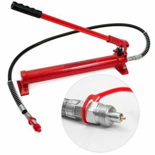 10 Ton Porta Power Hydraulic Jack Body Frame Repair Kit Auto Shop 2 Wheels Lift - Image 2