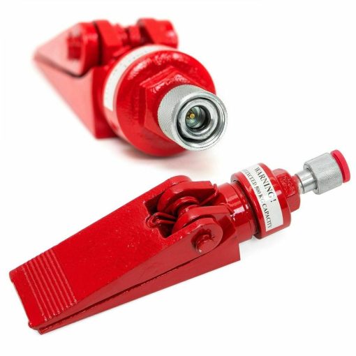 10 Ton Porta Power Hydraulic Jack Body Frame Repair Kit Auto Shop 2 Wheels Lift - Image 6