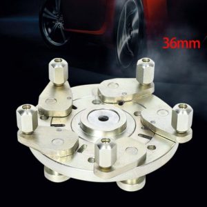 Car Tire Adaptor fixture 5-Lug Balancer Steel Finger Plate 36mm Shaft Wheel Tire