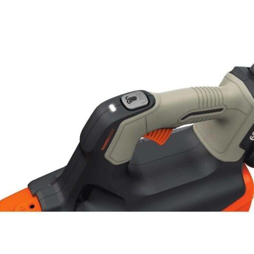 100 MPH 400 CFM 60V MAX Cordless Lithium-Ion Handheld Leaf Blower with (1) 1.5Ah Battery and Charger Included - Image 8