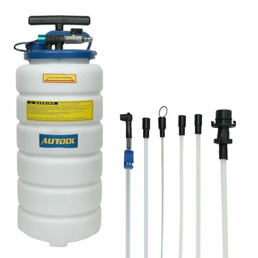 15 Liter Oil Fluid Changer Pneumatic Manual Vacuum Extractor Pump Transfer Tool - Image 8