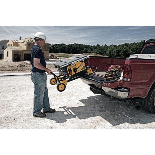 Factory Reconditioned DEWALT 10 in. 15 Amp Site-Pro Compact Jobsite Table Saw with Rolling Stand - DWE7491RSR - Image 6