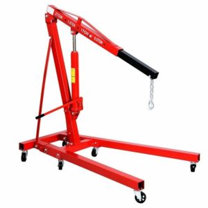2 TON Engine Motor Hoist Cherry Picker Shop Crane Lift Red