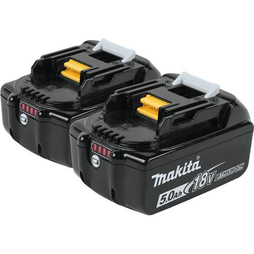 Makita 18V X2 LXT 5.0 Ah Cordless Lithium-Ion Brushless 2-Piece Combo Kit with Angle Grinder - XT277PTX - Image 5