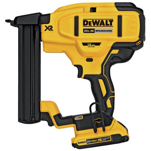 DEWALT 20V MAX Cordless Lithium-Ion 18 Gauge Narrow Crown Stapler Kit - DCN681D1 - Image 2