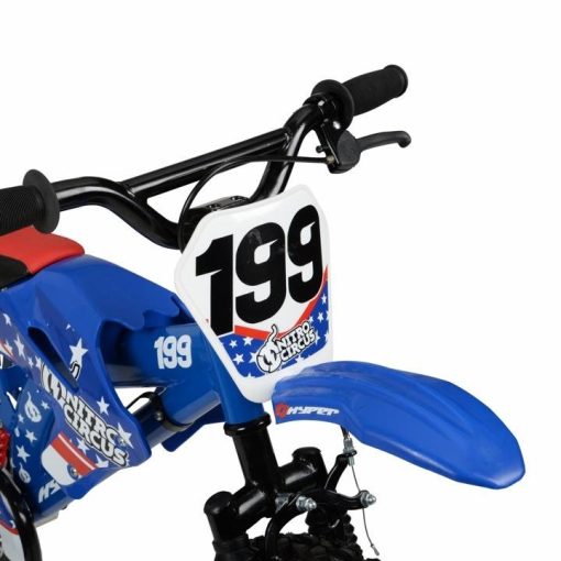 Hyper 16∩∩ Nitro Circus Motobike Kids* Bike, Blue - Image 5