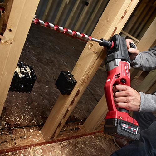 Milwaukee 2708-20 M18 FUEL HOLE HAWG Lithium-Ion 1/2 in. Cordless Right Angle Drill with QUIK-LOK (Tool Only) - Image 5