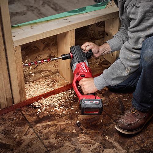 Milwaukee 2708-20 M18 FUEL HOLE HAWG Lithium-Ion 1/2 in. Cordless Right Angle Drill with QUIK-LOK (Tool Only) - Image 6