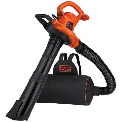 250 MPH 400 CFM 12 Amp 3-in-1 Corded Electric Backpack Leaf Blower/Vac/Mulcher - Image 11