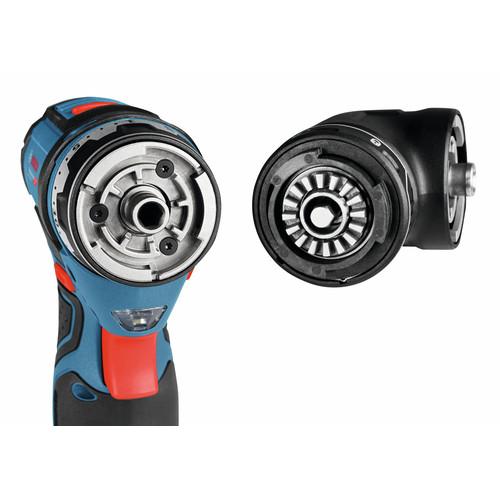 Bosch 12V Max Lithium-Ion FlexiClick 5-in-1 1/4 in. Cordless Drill Driver System Kit (2 Ah) - GSR12V-140FCB22 - Image 15