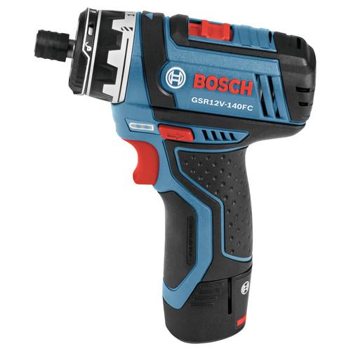 Bosch 12V Max Lithium-Ion FlexiClick 5-in-1 1/4 in. Cordless Drill Driver System Kit (2 Ah) - GSR12V-140FCB22 - Image 7