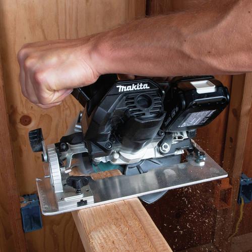 Makita 18V LXT Lithium-Ion 2.0 Ah Sub-Compact Brushless 6-1/2 in. Circular Saw Kit - XSH04RB - Image 15
