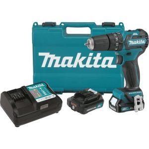 Makita 12V max CXT Lithium-Ion Brushless 3/8 in. Cordless Hammer Drill Driver Kit (2 Ah) - PH05R1