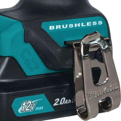Makita 12V max CXT Lithium-Ion Brushless 3/8 in. Cordless Hammer Drill Driver Kit (2 Ah) - PH05R1 - Image 8