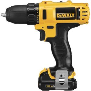 DEWALT 12V MAX Lithium-Ion 3/8 in. Cordless Drill Driver Kit with Keyless Chuck (1.5 Ah) - DCD710S2