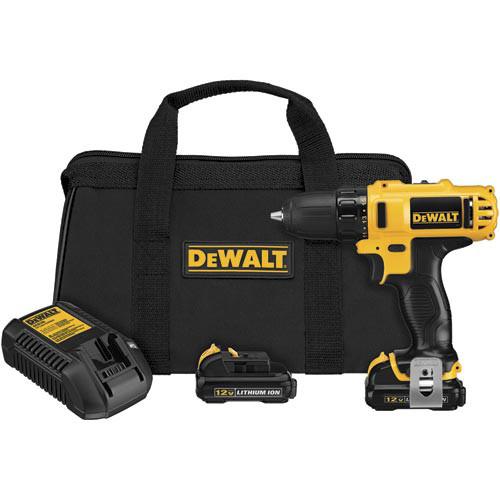 DEWALT 12V MAX Lithium-Ion 3/8 in. Cordless Drill Driver Kit with Keyless Chuck (1.5 Ah) - DCD710S2 - Image 2