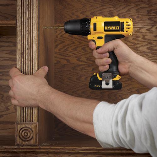 DEWALT 12V MAX Lithium-Ion 3/8 in. Cordless Drill Driver Kit with Keyless Chuck (1.5 Ah) - DCD710S2 - Image 6