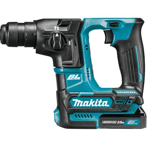 Makita 12V MAX CXT 2.0 Ah Lithium-Ion Brushless Cordless 5/8 in. Rotary Hammer Kit, accepts SDS-PLUS bits - RH01R1 - Image 3