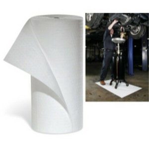 New Pig 26400 PIG Oil-Absorbent Medium-Weight Mat Roll – 30" x 150', 180 Pads