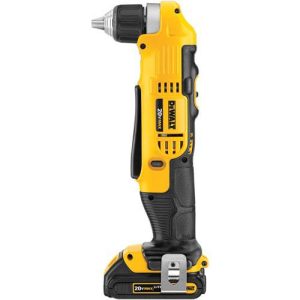 DEWALT 20V MAX Lithium-Ion Compact 3/8 in. Cordless Right Angle Drill Kit (1.5 Ah) - DCD740C1