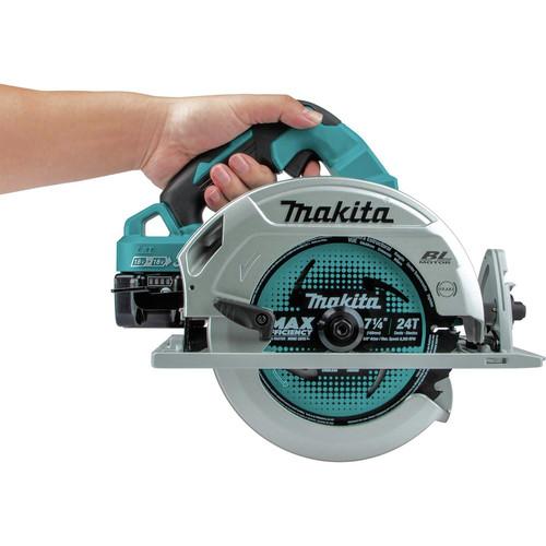 Makita 18V X2 LXT (36V) 5 Ah AWS Capable Lithium-Ion Brushless 7-1/4 in. Circular Saw Kit - XSH07PTU - Image 17