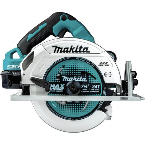 Makita 18V X2 LXT (36V) 5 Ah AWS Capable Lithium-Ion Brushless 7-1/4 in. Circular Saw Kit - XSH07PTU - Image 3