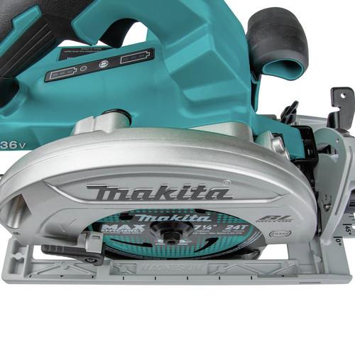 Makita 18V X2 LXT (36V) 5 Ah AWS Capable Lithium-Ion Brushless 7-1/4 in. Circular Saw Kit - XSH07PTU - Image 8