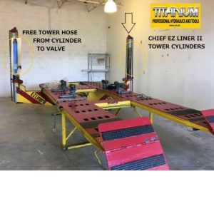 CHIEF EZ LINER II AND CLASSIC TOWER RAM HI QUALITY FREE HOSE AND REBUILD KIT