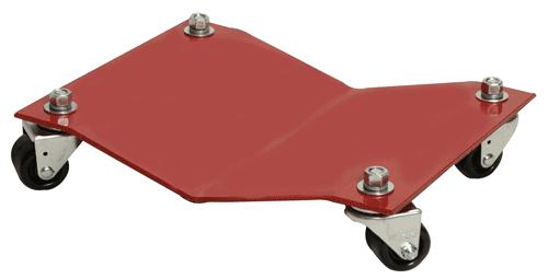 Set of 4 Merrick Car Dollies 12" x 16" with 2 Swivel Casters 6000lb Capacity 7180