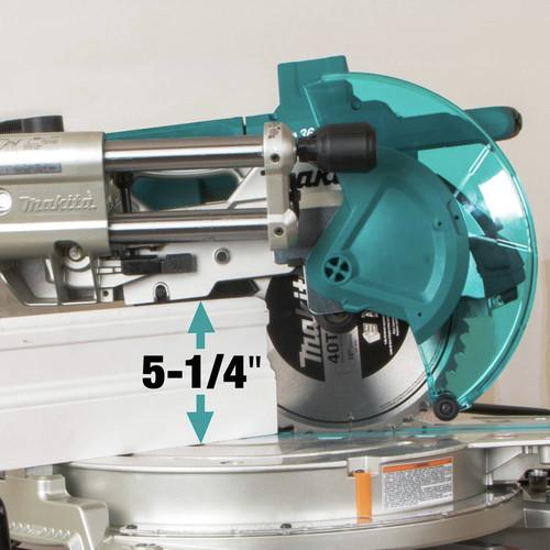 Makita 18V X2 LXT Lithium-Ion (36V) Brushless 10 in. Dual-Bevel Sliding Compound Miter Saw with AWS and Laser (Tool Only) - XSL04ZU - Image 11