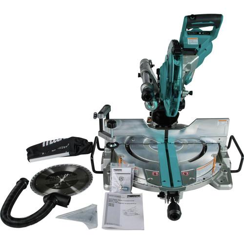 Makita 18V X2 LXT Lithium-Ion (36V) Brushless 10 in. Dual-Bevel Sliding Compound Miter Saw with AWS and Laser (Tool Only) - XSL04ZU - Image 3