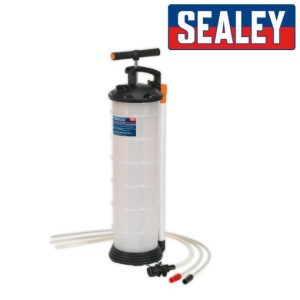 Sealey Vacuum oil / fluid extractor (Remove oil via dipstick opening) 6.5L - TP69