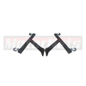 2-Piece Engine Cradle Stand Small Big Block Chevy GM Engine Stand SBC BBC wheels