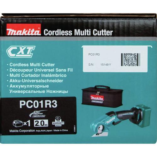 Makita 12V max CXT Lithium-Ion Multi-Cutter Kit (2.0Ah) - PC01R3 - Image 12