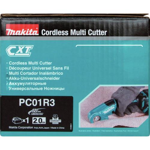Makita 12V max CXT Lithium-Ion Multi-Cutter Kit (2.0Ah) - PC01R3 - Image 13