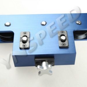 Tube Tubing Straightener Coiled To Straight Tool Fits 3/16" To 1/2" Tube Blue